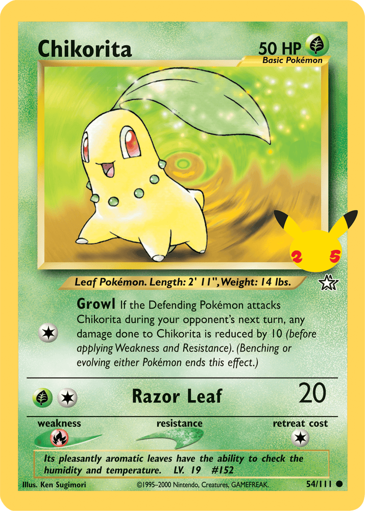 Chikorita (54/111) [First Partner Pack] (Online Only)