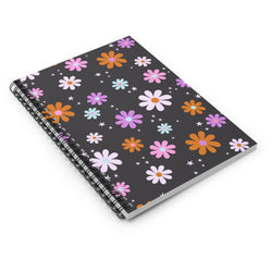 Flower Power Spiral Notebook - Ruled Line (ONLINE ORDER ONLY)