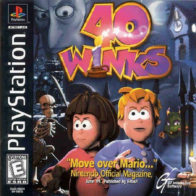 40 Winks (Playstation) (Online Order Only)