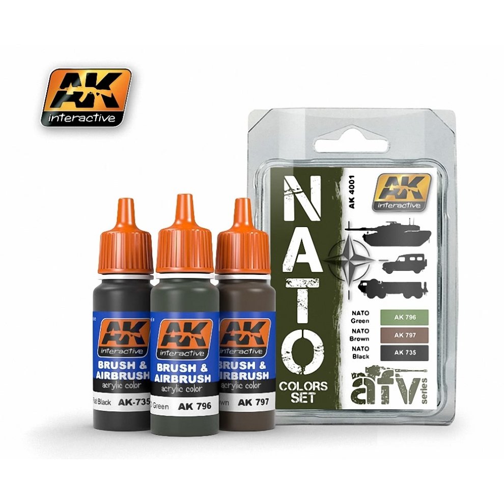 AK Interactive: Nato Colors Set (ONLINE ORDER ONLY)