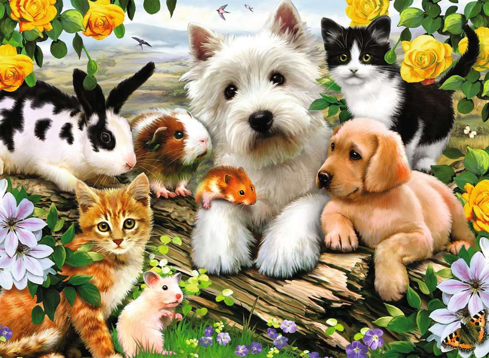 Puzzle: Happy Animal Buddies (ONLINE ORDER ONLY)
