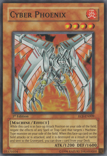 Cyber Phoenix [EOJ-EN009] Super Rare (ONLINE ORDER ONLY)