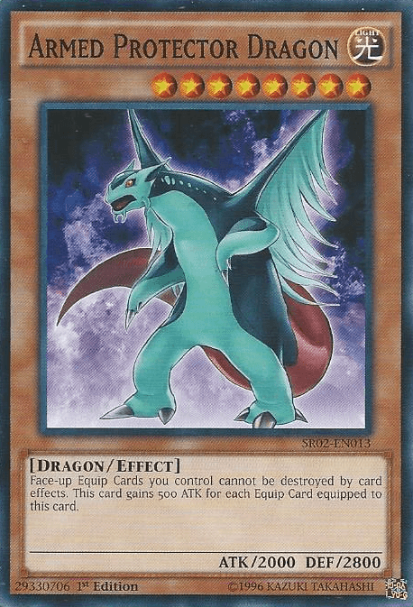Armed Protector Dragon [SR02-EN013] Common (ONLINE ORDER ONLY)