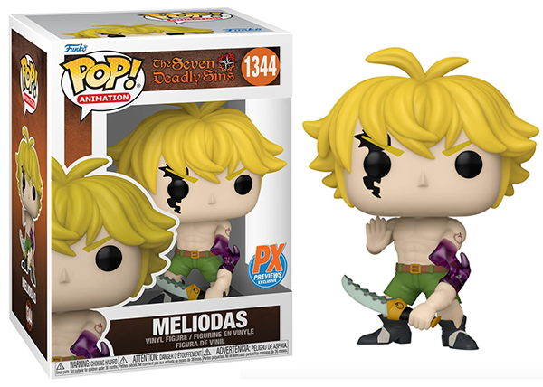 Meliodas (Demon Mode, Seven Deadly Sins) 1344 - Previews Exclusive (Online Order Only)