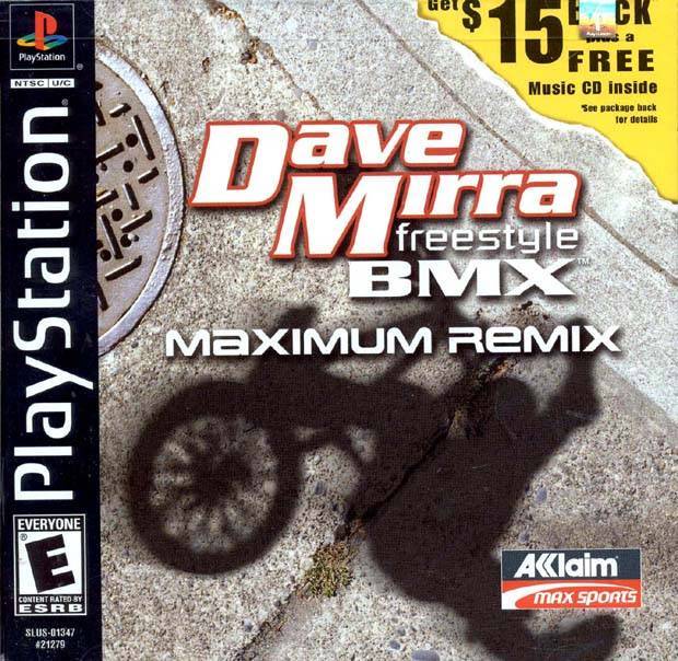 Dave Mirra Freestyle BMX Maximum Remix (Playstation) (ONLINE ORDER ONLY)