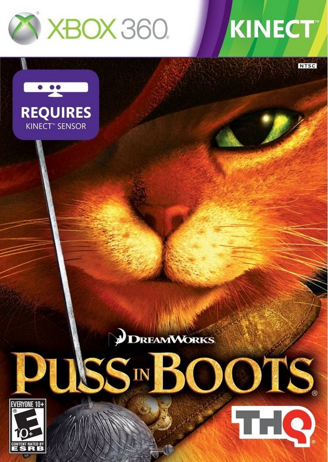 DreamWorks Puss in Boots (Xbox 360) (ONLINE ORDER ONLY)