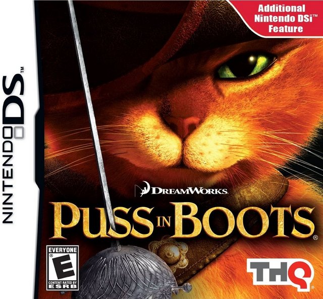 DreamWorks Puss in Boots (Nintendo DS) (ONLINE ORDER ONLY)