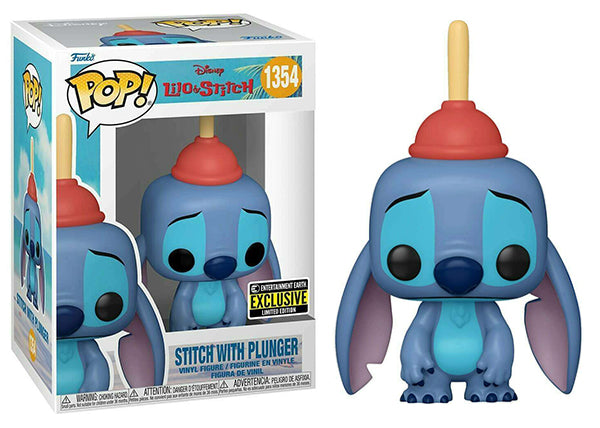 Stitch w/ Plunger (Lilo & Stitch) 1354 - Entertainment Earth Exclusive (Online Order Only)