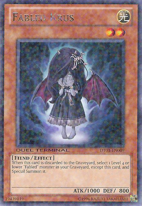 Fabled Krus [DT03-EN009] Rare (ONLINE ORDER ONLY)