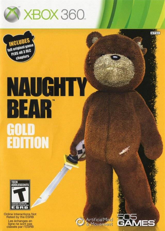 Naughty Bear Gold Edition (Xbox 360) (ONLINE ORDER ONLY)