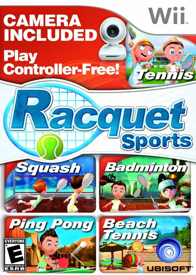 Racquet Sports With Camera (Wii) (Online Order Only)