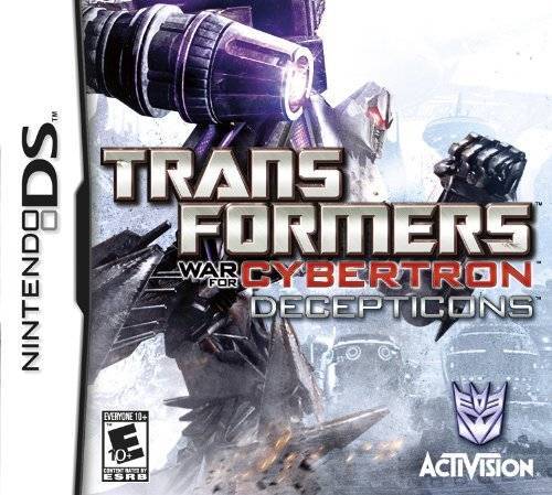 Transformers: War for Cybertron Decepticons (Nintendo DS) (ONLINE ORDER ONLY)