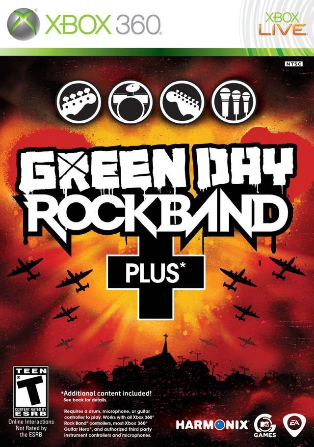 Green Day Rock Band Plus (Xbox 360) (ONLINE ORDER ONLY)