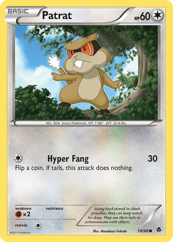 Patrat (78/98) [Black & White: Emerging Powers] (Online Only)