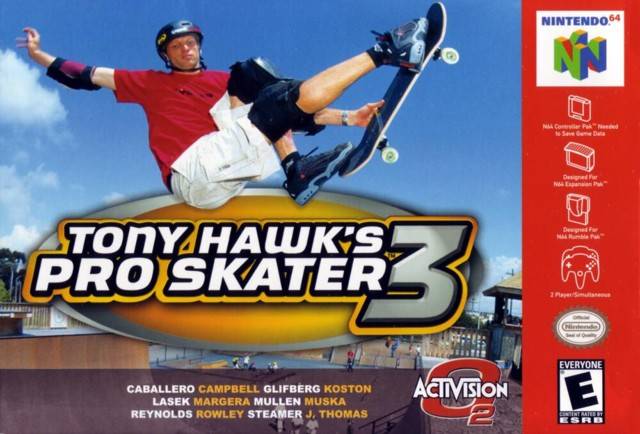 Tony Hawk's Pro Skater 3 (Nintendo 64) (Online Only)