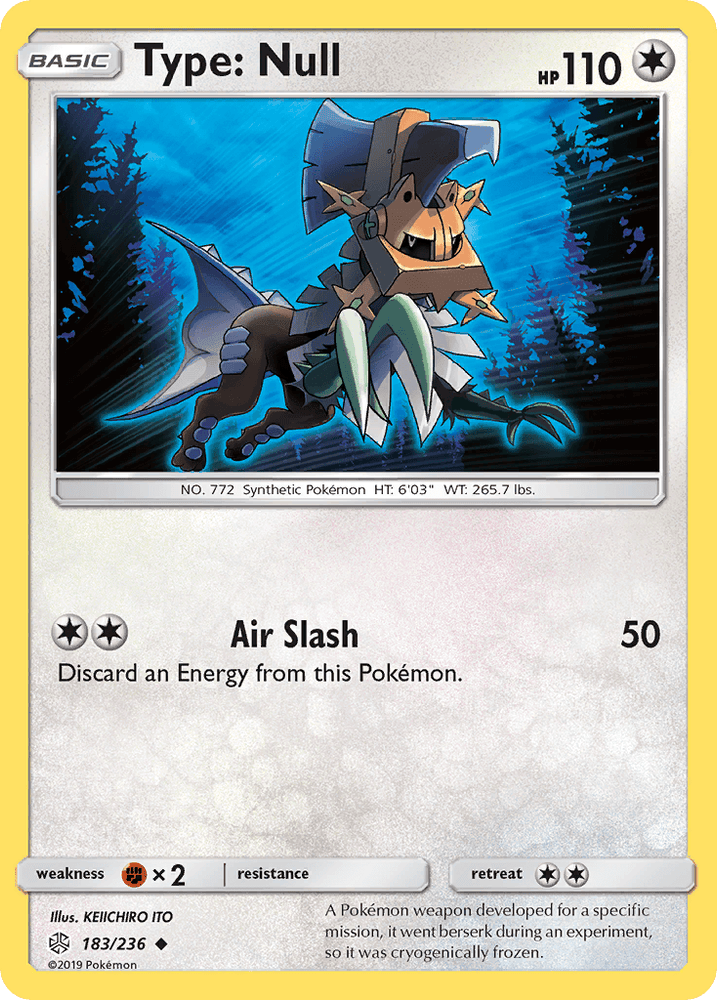 Type: Null (183/236) [Sun & Moon: Cosmic Eclipse] (Online Only)
