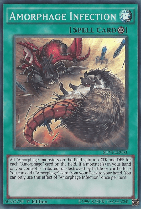 Amorphage Infection [SHVI-EN063] Super Rare (ONLINE ORDER ONLY)