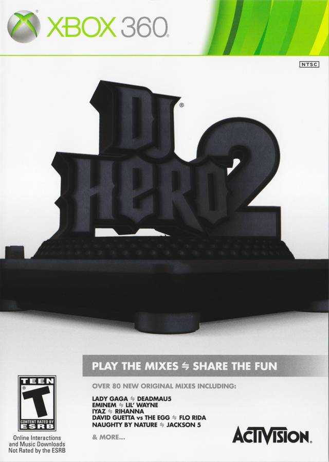 DJ Hero 2 (Xbox 360) (ONLINE ORDER ONLY)