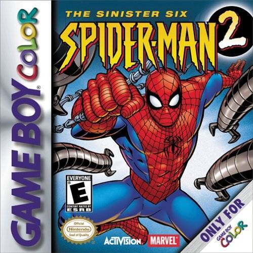 Spiderman 2 The Sinister Six (Gameboy Color) (ONLINE ORDER ONLY)