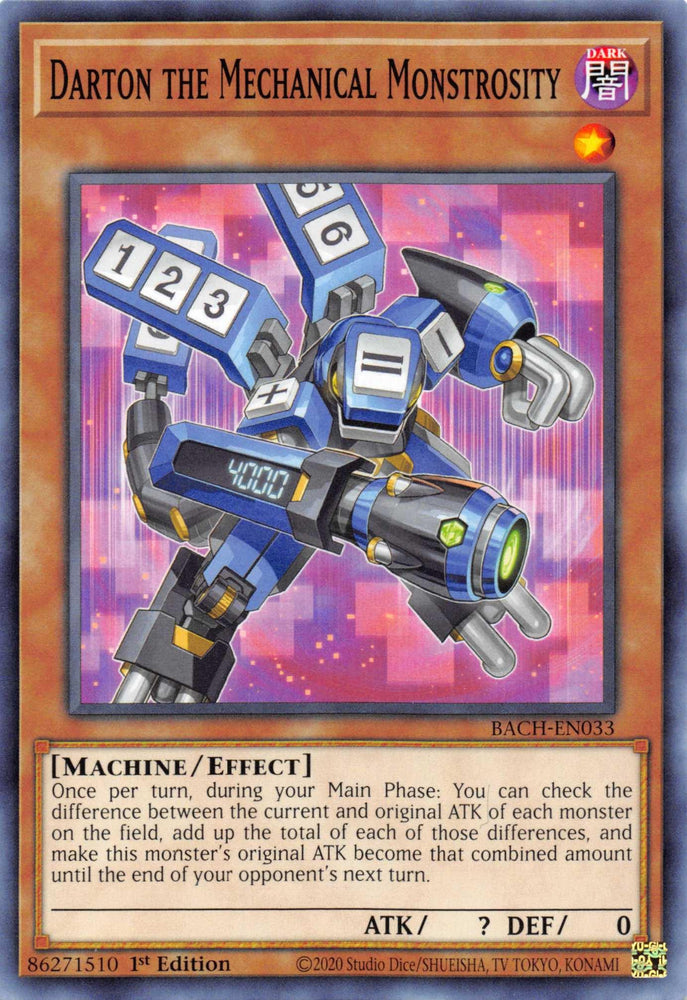 Darton the Mechanical Monstrosity [BACH-EN033] Common (ONLINE ORDER ONLY)