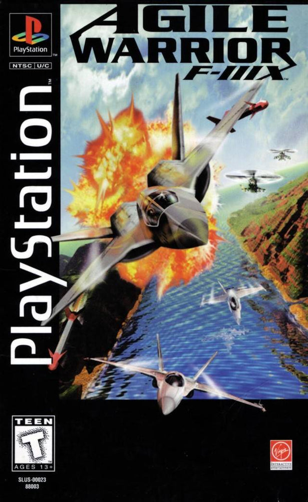 Agile Warrior F-111X (Playstation) (ONLINE ORDER ONLY)