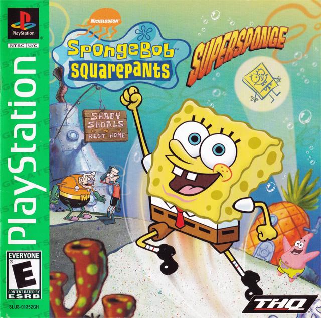 SpongeBob SquarePants Super Sponge (Greatest Hits) (Playstation) (ONLINE ORDER ONLY)