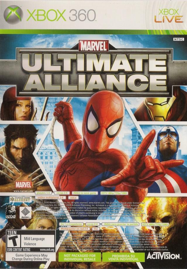 Marvel Ultimate Alliance & Forza 2 (Xbox 360) (ONLINE ORDER ONLY)