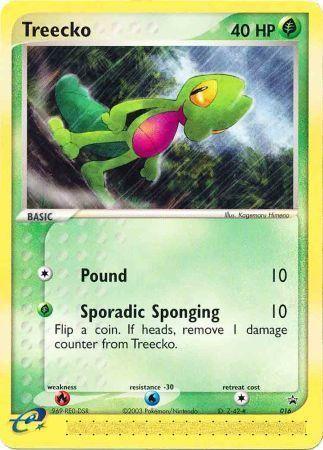 Treecko (016) (Non-Holo) [Nintendo: Black Star Promos] (Online Only)