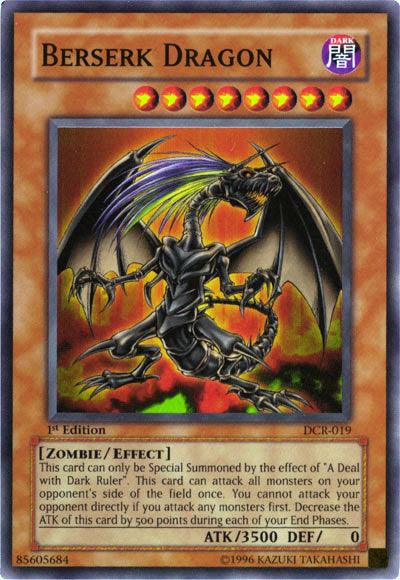 Berserk Dragon [DCR-019] Super Rare (ONLINE ORDER ONLY)