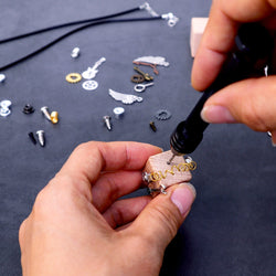 DIY Timberbot Kit – Build 2 Wooden Robots, Make Keychains & Necklaces (ONLINE ORDER ONLY)