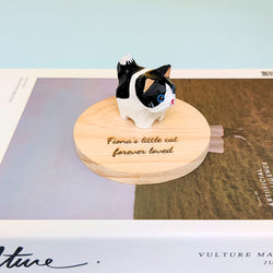 Hand-Carved Cat Painting Kit – Paint Two Cats, Create a Keychain (ONLINE ORDER ONLY)