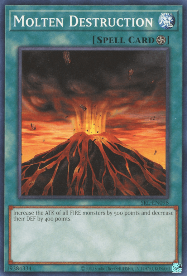 Molten Destruction [SRL-EN098] Short Print (ONLINE ORDER ONLY)
