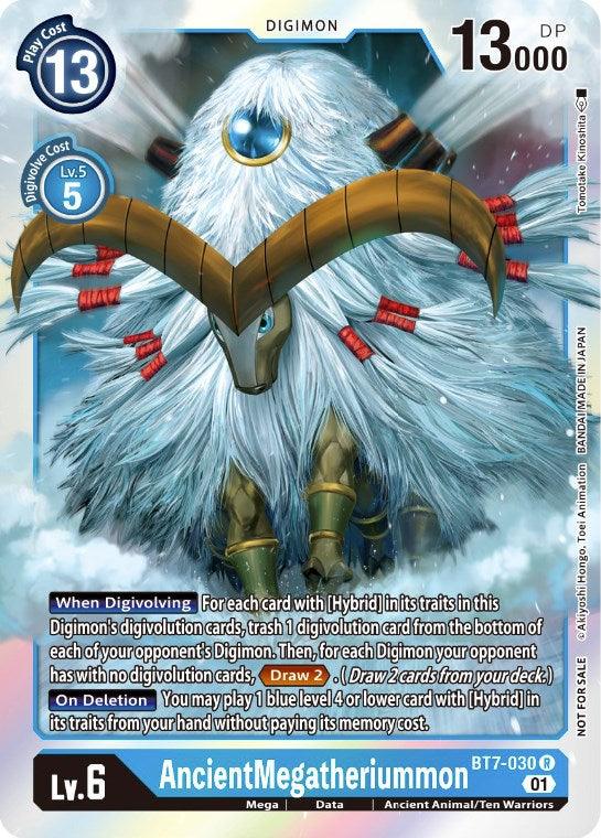 AncientMegatheriummon [BT7-030] (Event Pack 3) [Next Adventure Promos] (ONLINE ORDER ONLY)