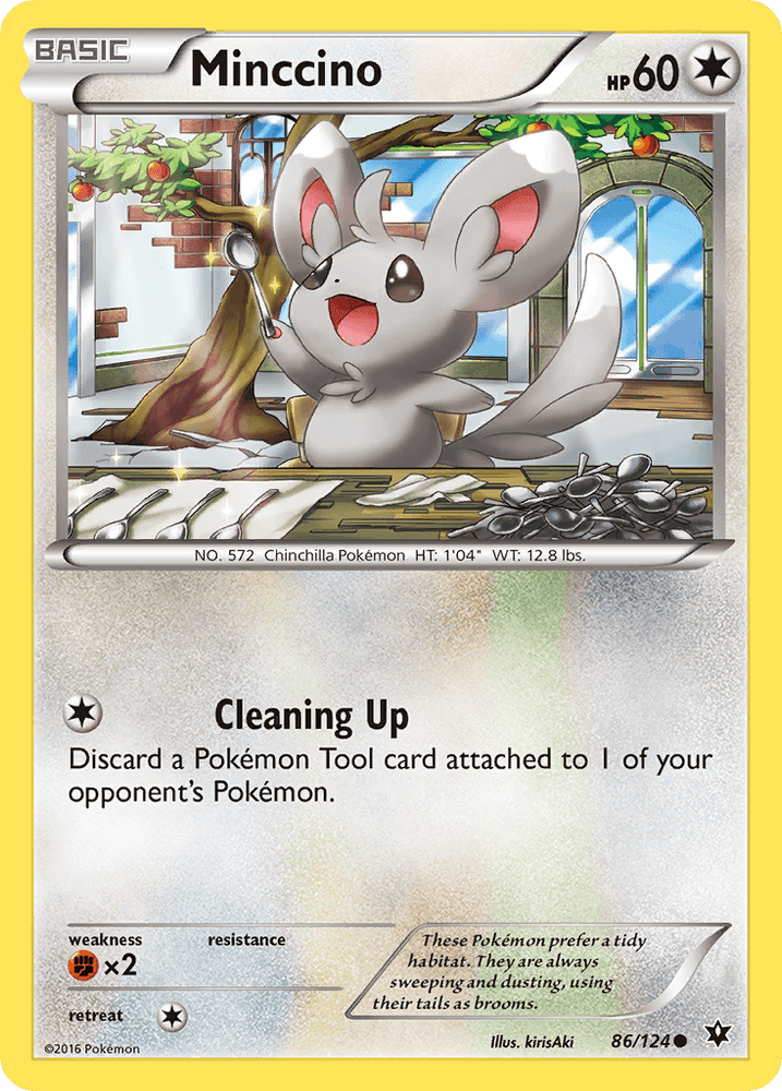 Minccino (86/124) [XY: Fates Collide] (Online Only)