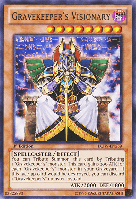 Gravekeeper's Visionary [LCJW-EN259] Rare (ONLINE ORDER ONLY)