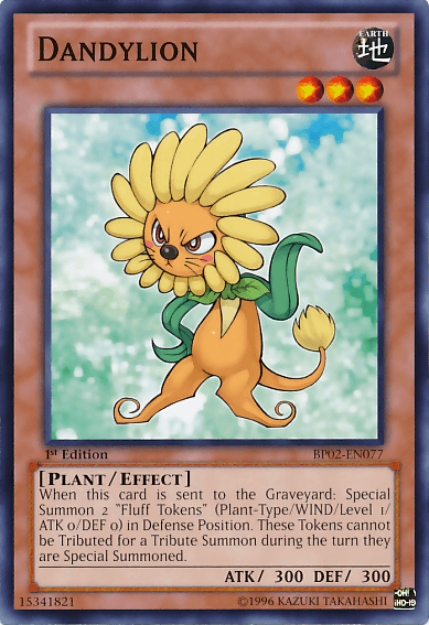 Dandylion [BP02-EN077] Common (ONLINE ORDER ONLY)