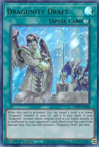 Dragunity Draft [GFTP-EN039] Ultra Rare (ONLINE ORDER ONLY)