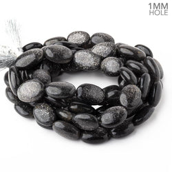 Celestial Quartz Plain Oval Beads 15 inch 25 pieces AA 1mm Large Hole (ONLINE ORDER ONLY)