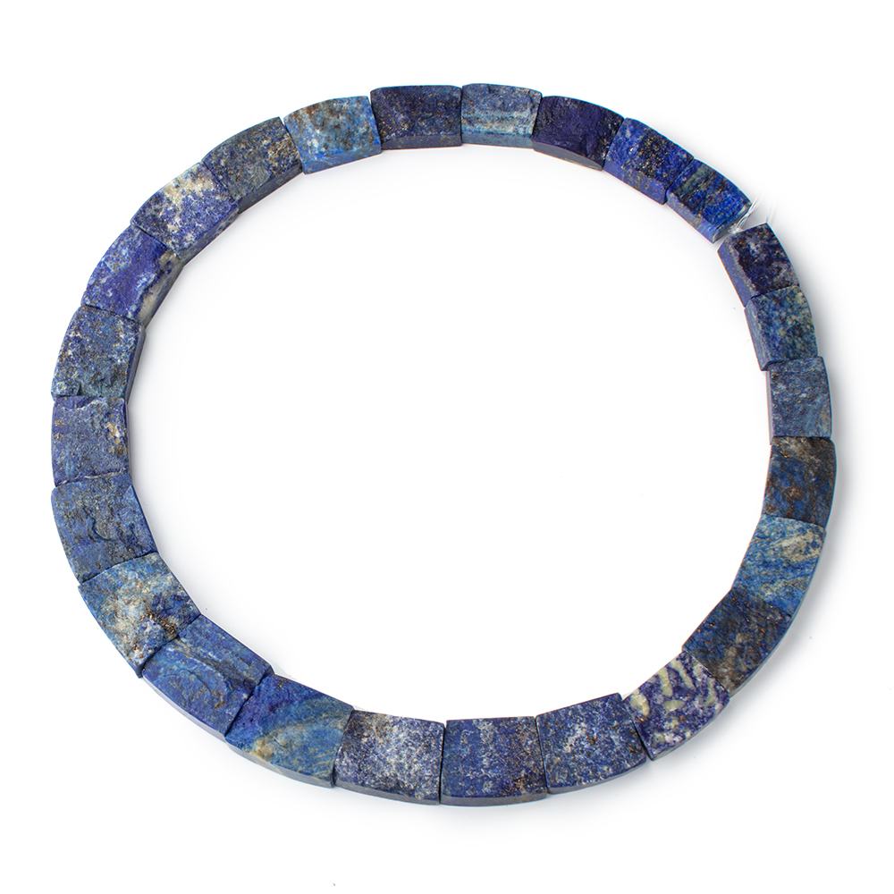 13x17-20x22mm Natural & Polished Lapis Lazuli Fancy Shape Collar 25 Beads (ONLINE ORDER ONLY)