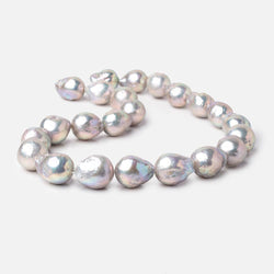14-18mm Silver Ultra Baroque Freshwater Pearls 16 inch 22 Beads A (ONLINE ORDER ONLY)