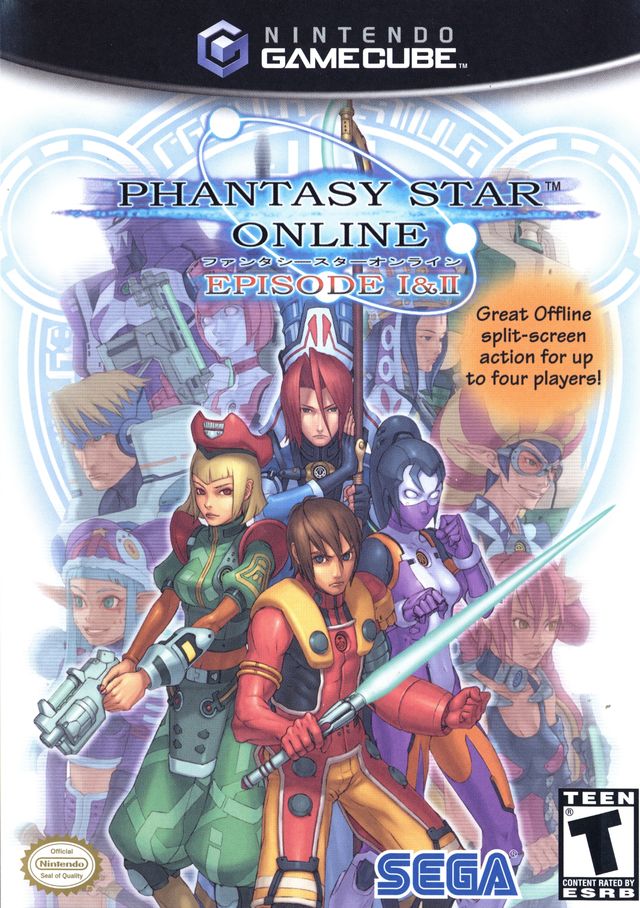 Phantasy Star Online Episode I & II (Gamecube) (Online Only)