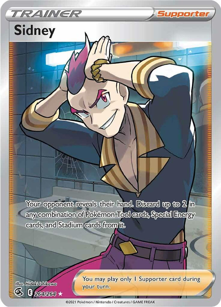 Sidney (264/264) [Sword & Shield: Fusion Strike] (Online Only)