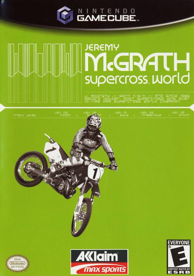 Jeremy McGrath Supercross World (Gamecube) (Online Only)