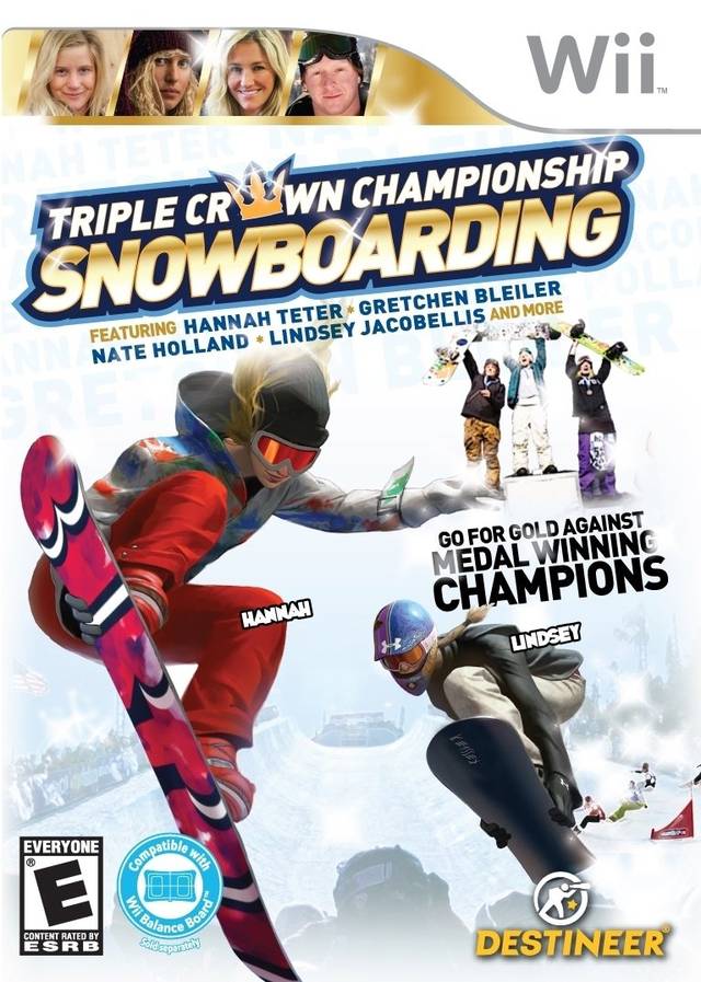 Triple Crown Snowboarding (Wii) (Online Only)