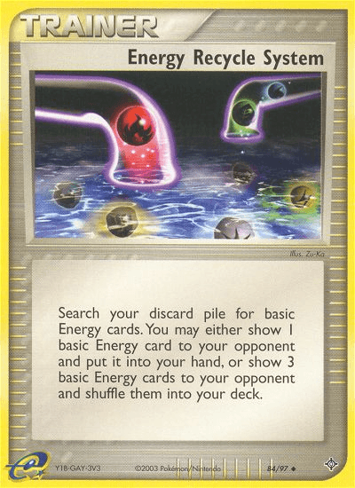 Energy Recycle System (84/97) [EX: Dragon] (Online Only)