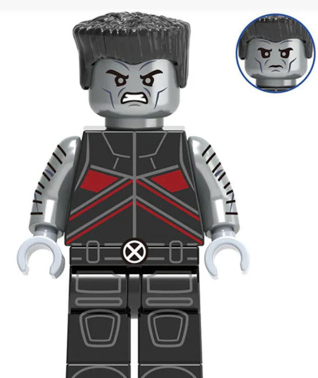 Colossus Custom Minifigure – The Metallic Marvel of X-Men! (Online Only)