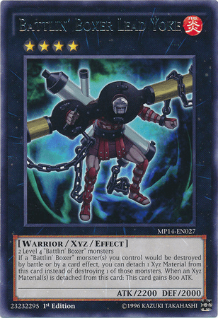 Battlin' Boxer Lead Yoke [MP14-EN027] Rare (ONLINE ORDER ONLY)