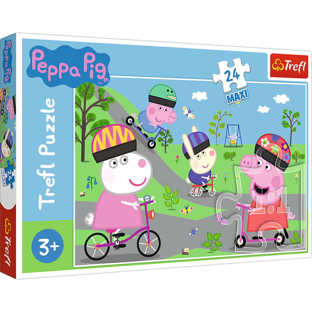 Trefl Maxi Peppa Pig's Active Day 24 Piece Puzzle (ONLINE ORDER ONLY)