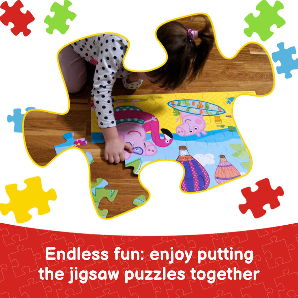 Trefl Maxi Peppa Pig's Fun in the Grass 24 Piece Puzzle (ONLINE ORDER ONLY)