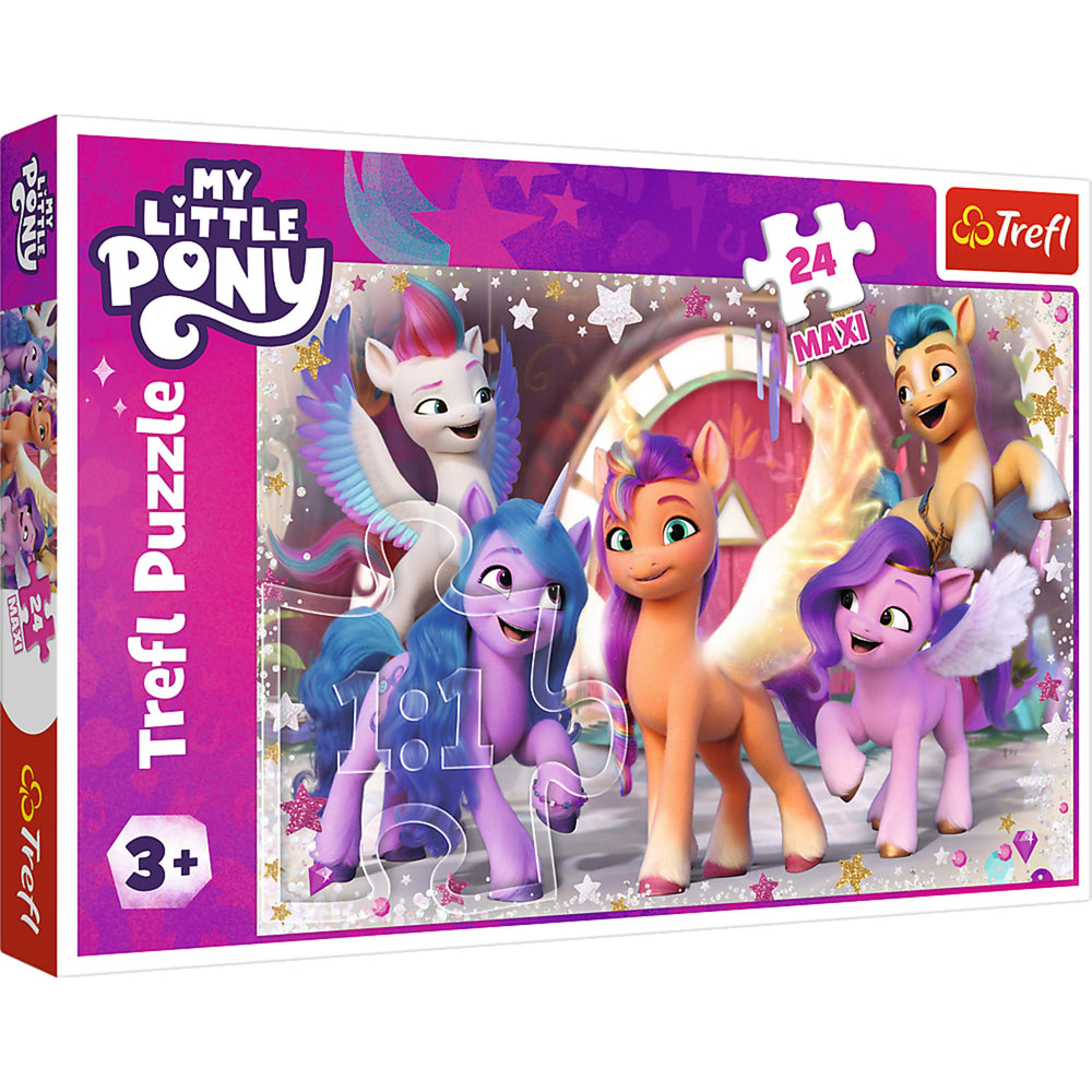 Trefl Red 24 Piece Maxi Puzzle - My Little Pony - A Happy Day of Ponies (ONLINE ORDER ONLY)